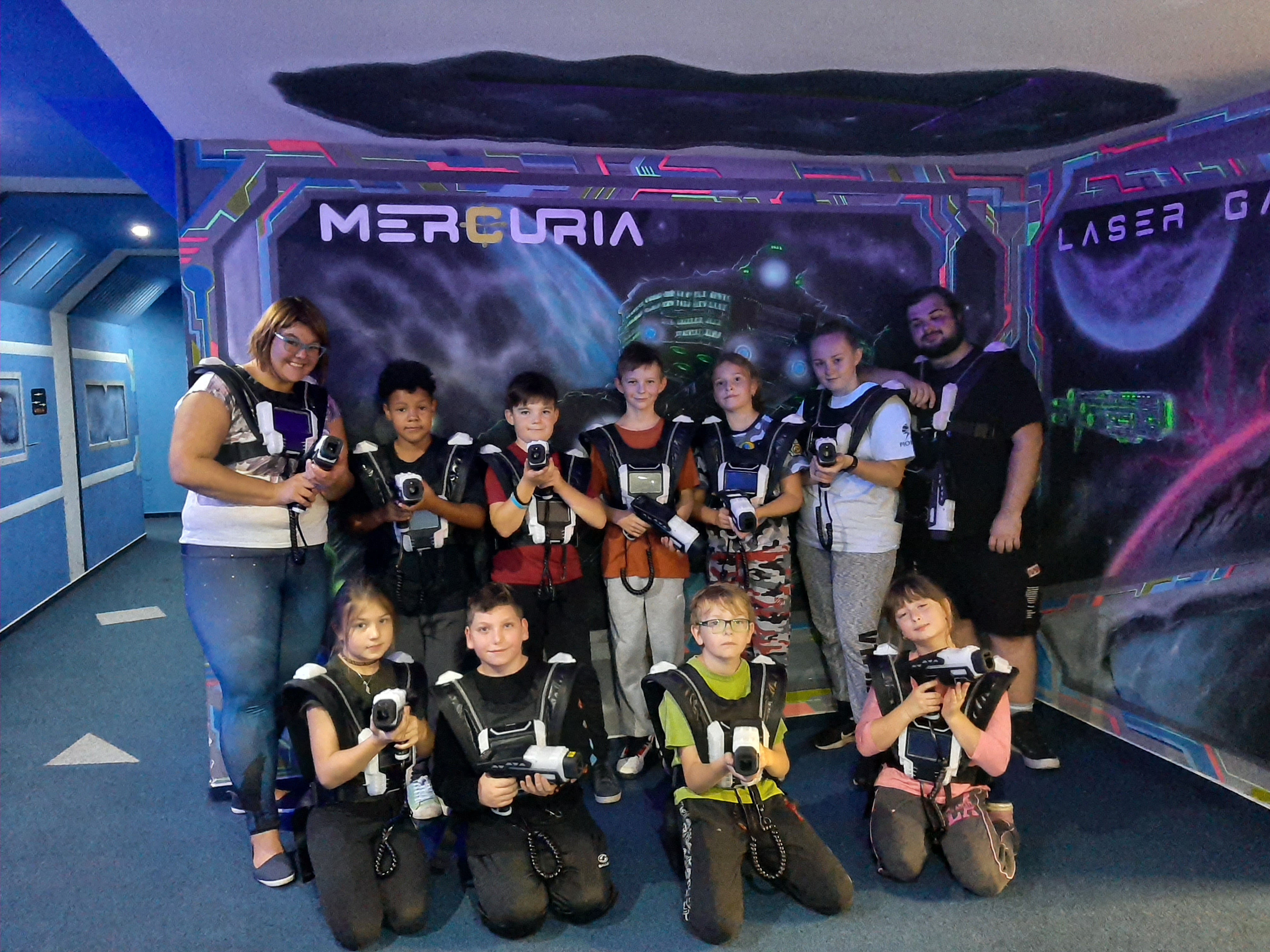 Dráčci na lasergame
